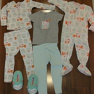 Carter's Toddler Girl Matching Pajama Set